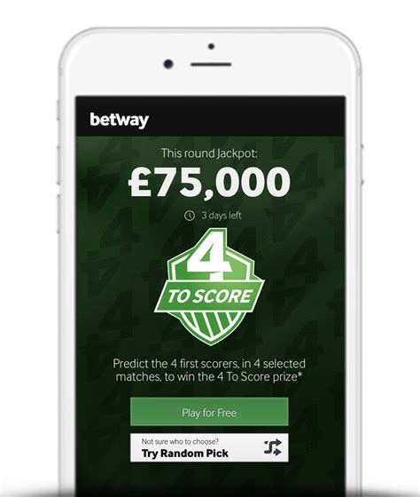 betway 4 to score predictions